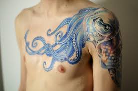 Elevator Sunshine Girl | awkwardlyinsane: Cuttlefish tattoo that is...