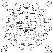 Supercoloring.com is a super fun for all ages: Kawaii Pusheen Coloring Novocom Top