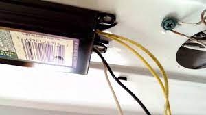 They're rapid start, operate quietly and handle voltage 120v through 277v. How To Fix A Fluorescent Light With A Bad Ballast Youtube