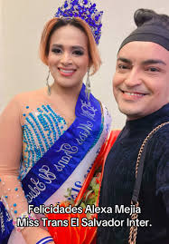 Miss Trans El Salvador 2023: Felicidades a Alexa Mejía