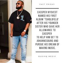 Cassper nyovest shared an adorable video of him bonding with baby khotso. Cassper Nyovest Named His Album Tsholofelo After His Younger Sister Who Gave Her Allowance To Cassper To Help Him Get To Making Music Younger Sister Younger