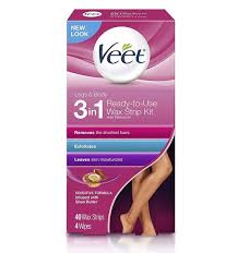 These Easy To Use Wax Strips Are Safe For The Sensitive Skin At Your Bikini Line In 2020 Wax Strips Veet Wax Strips Bikini Line