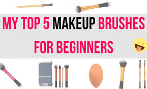 makeup brushes all beginners must have