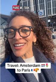 Travel: Amsterdam 🇳🇱🌷 to Paris 🇫🇷🥐 #fyp #foryou #traveltok #paris  #france #french #amsterdam #thenetherlands #travel