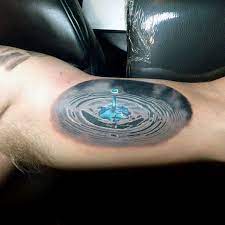 Attack speed +33% tattoo of fire: 30 Water Drop Tattoo Designs For Men Liquid Ink Ideas