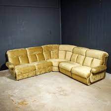 Check spelling or type a new query. Vintage Velvet Modular Corner Sofa In Yellow For Sale At Pamono
