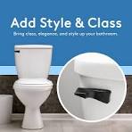 RAVINE Substituição da alça do vaso sanitário - Alça de descarga padrão  americano com design elegante, alavanca de descarga de vaso sanitário  durável ...