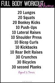 Full Body Workout At Home Honey We Re Home Body Workout At Home Fitness Body Full Body Workout At Home