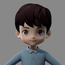 4k00:13boy is drawing and watching cartoons by internet, using laptop at home at vacation time, green screen on notebook. Artstation Cartoon Boy Child Resources