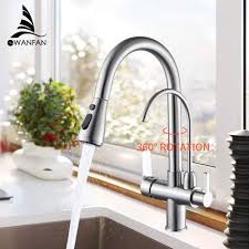 We did not find results for: Buy Wanfan Kitchen Sink Faucet With Pull Down Sprayer 2 Handle 3 In 1 Water Filter Purifier Faucets Brushed Nickel 0195sn Online In Indonesia B07mnjpqhf