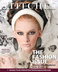 Grabbing The Cover and more of Stitches Magazine September Issue 2013 is  Streamline Superstar Heather Yeager