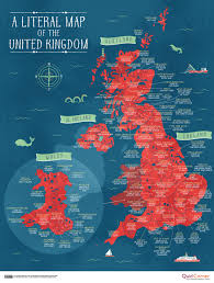 The following maps were produced by the u.s. A Literal Map Of The United Kingdom 2220 X 2926 Mapporn
