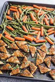 24 Easy Vegan Sheet Pan Recipes Meal Ideas Quick Vegan Dinners Sheet Pan Dinners Vegan Dinners Roasted Vegetable Recipes