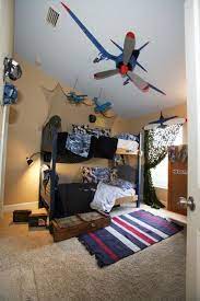 Shop target for kids' room ideas and inspiration. Aviator Bedroom Ideas Create An Incredible Kids Bedroom With Plane Decorations And Design Check The Most Exclusive Desi Army Bedroom Boy Room Boys Bedrooms