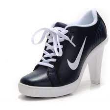 http://www.asneakers4u.com/ Nike Dunk Heel Low Navy White | Nike high  heels, Nike heels, Heels