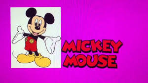 Disney Jr Mickey Mouse Sings A Spelling Song About His Name Youtube
