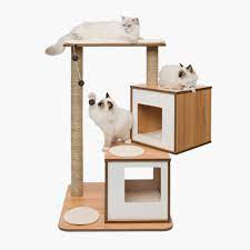 Vesper Double Play Tower For Multiple Cats Catit Us