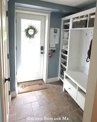 Mudroom Repurposed Ikea Hemnes Bookshelves Mud Room Storage Home Ikea Hemnes