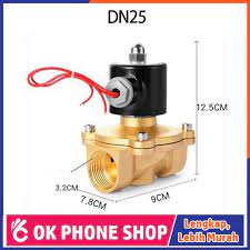 Mereka biasanya diproduksi berbahan stainless steel atau krom dan mirip seperti apa yang mungkin anda lihat di dapur profesional. Keran Kran Air Oil Minyak Gas Listrik Electric Solenoid Water Valve 220v 1 Inch Dn25 2w 250 25 Shopee Indonesia