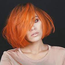 20 Stunning Orange Hair Color Shades You Have To See Bob Hair Color Red Bob Hair Hair Color Orange