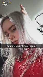 Billie eilish snapchat story | march 29, 2020. Pin On Stan