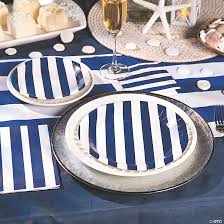 Complete your nautical theme baby shower decor with some matching tableware so you can enjoy snacks and drinks in style. Nautical Themed Party Supplies Decor Oriental Trading Company