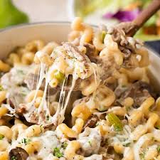 The spinalis dorsi and the longissimus dorsi. One Pot Philly Cheesesteak Pasta The Chunky Chef