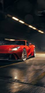 1440x2960 Novitec N Largo Ferrari 812 Superfast 2019 Red Car Wallpaper Red Car Car Wallpapers Car