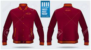 Download Varsity Jacket Mockup Template Design For Soccer Football Royalty Free Cliparts Vectors And Stock Illustration Image 135365942