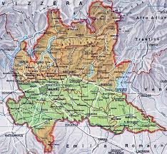 Mappa carta stradale aci turistica emilia romagna buone condizioni generali. Le Regioni D Italia La Lombardia Comitato Linguistico Perugia