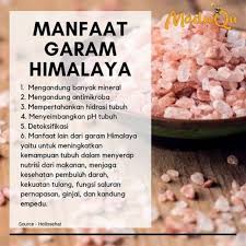 Nah, nanti tiap pagi ambil setengah sendok sole water lalu larutkan dengan 230 cc air (bisa juga dengan air hangat), lalu minum sebelum sarapan. Garam Himalaya Premium Himalayan Salt 1kg 500gr Cod Gratis Ongkir Shopee Indonesia