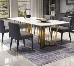 99 list list price $814.99 $ 814. Modern Home Restaurant Furniture Set Special Metal Stainless Steel Marble Dining Table China Rectangle Table White Cake Table Made In China Com