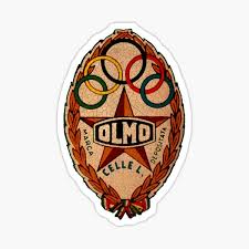 Completly restored, new chrom, paint and decals. Sticker Olmo Redbubble