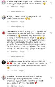 Tidak mudah melatah dengan teguran tersebut, sebaliknya janna berjanji akan lebih menitik beratkan soal pemakaiannya. Labuhkan Baju Anda Seluar Nampak Ketat Peminat Tegur Penampilan Janna Nick Media Hiburan