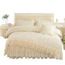 Out of stock view product Lotus Karen Rose Princess Bed Sets Multi Layers Ruffles With Lace Girls Bedding Set Romantic Korean Style Bed Cover Set For Girls 1duvet Cover 1bedskirt 2pillowcases Buy Online In Aruba At Aruba Desertcart Com