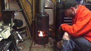 How To Build A Waste Oil Burner For Heating Scrapping Or Aluminium Melting Youtube Waste Oil Burner Oil Burners Oil Heater