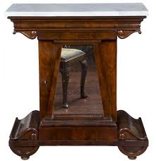 A Classical Mahogany And Marble Mirrored Mixing Table Attributed To Anthony Quervelle Philadelp French Furniture Design Southern Furniture American Furniture