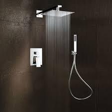Duscharmatur Unterputz Mit Handbrause In Chrom Badezimmer Mit Dusche Luxusbadezimmer Schwalldusche