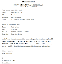 Salah satu metode penelitian kualitatif adalah metode wawancara. Contoh Surat Keterangan Penelitian Skripsi Tesis Berbagi Berbagai Cara