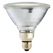 A quick and easy demonstration showing how to replace a bathroom spotlight bulb. Philips 70 Watt Equivalent Halogen Par38 Indoor Outdoor Long Life Spotlight Bulb 421263 The Home Depot