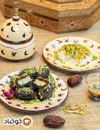 تمر محشي حلاوة بالطحينية ومغلف بالشوكولاتة بالصور من نادية طمليه recipe food desserts pudding