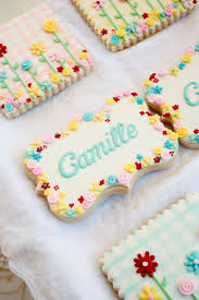 Birthday Party Ideas Blog Little House On The Prairie Party Personalized Cookies Cookies Pretty Cookies