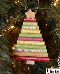 Rolled Paper Christmas Tree Ornament Her Tool Belt Paper Christmas Ornaments Paper Christmas Tree Christmas Ornaments