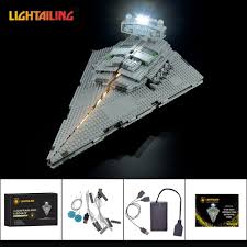 Lightailing Led Light Kit For Imperial Super Star Destroyer Light Set Compatible With 75055 And 05062 Not Include The Led Light Kits Led Lights Star Destroyer