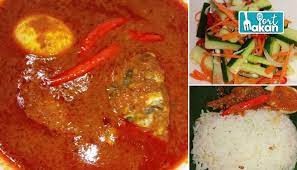 Masukkan santan ke dalam periuk yang berasingan. Nasi Dagang Terengganu Gulai Ikan Tongkol Pekat Padu Sekali Buat Tak Puas Makan Port Makan