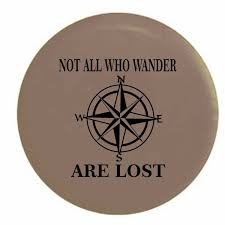 Not All Who Wander Are Lost Travel Vacation Jeep Rv Camper