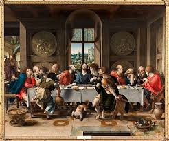Last Supper Pieter Coecke Van Aelst Netherlandish Aelst 1502 1550 Brussels Oil On Panel Netherlandish Brussels Painting Last Supper Renaissance Art