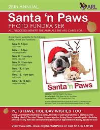 Santa N Paws Santa Paws Photo Fundraiser Paw