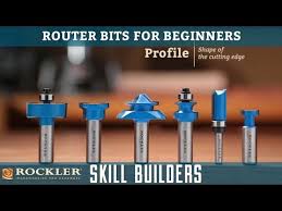 Router Bits For Beginners Rockler Skill Builders Youtube