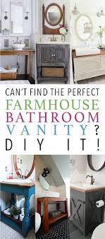 This diy bathroom vanity is geared towards a novice with a really simple build is really simple that only takes a heartbeat. Diy Farmhouse Bathroom Vanity Ideas The Cottage Market